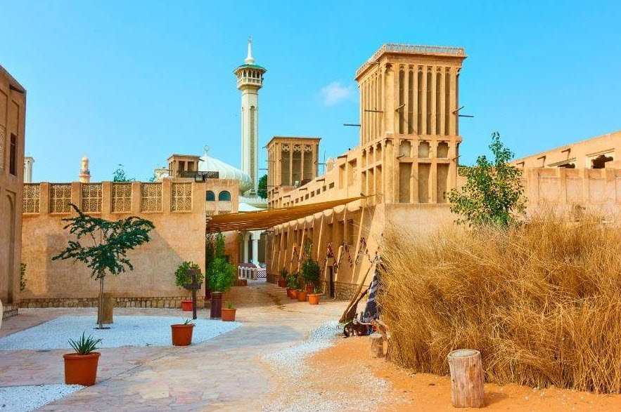 Dubai Creek &amp; Al Fahidi Historical District, Dubai, United Arab Emirates